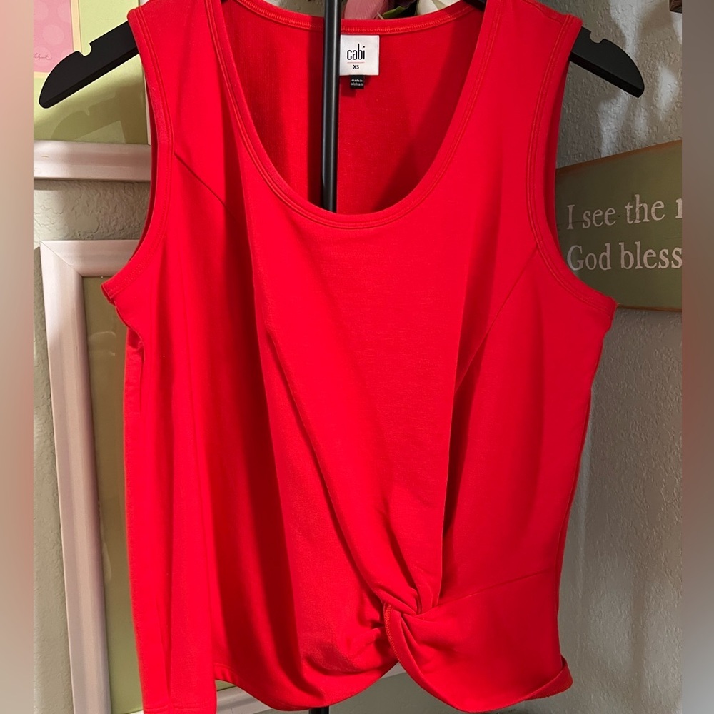 CAbi Orange Tank Top #019